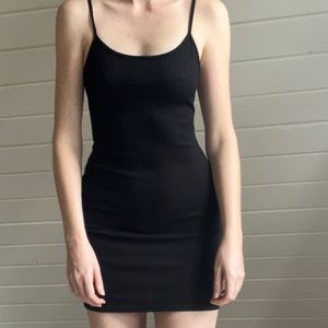 urban outfitters ribbed mini dress